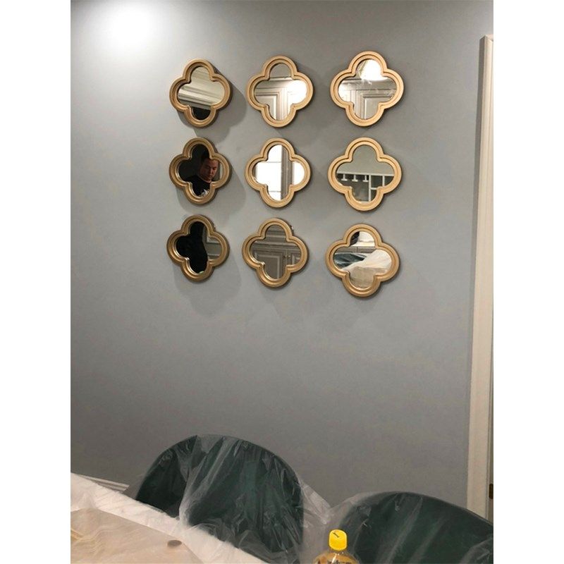 法式复古装饰镜餐厅背景墙客厅墙面玄关壁挂轻奢艺术餐边组合镜子,住宅家具,装饰镜,淘宝优惠券,粉丝福利购,淘宝优惠卷