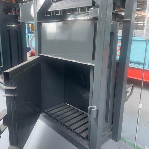小型废纸压包机 塑料纸箱废品压缩机立式液压打包机 金属压块机