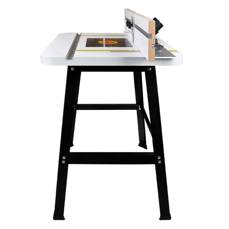 大型落地电木铣倒装台家用多功能雕刻机修边机辅助倒装板工作台