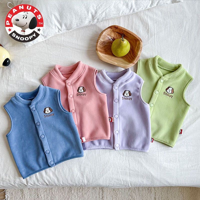 儿童马甲2025秋冬新款奥粒绒背心男女童保暖外穿柔软舒适坎肩开衫