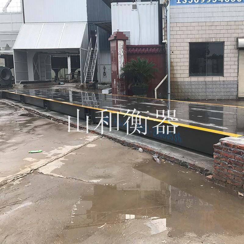100吨电子地磅汽车衡厂家报价100T大型地磅秤价格3*81012m米
