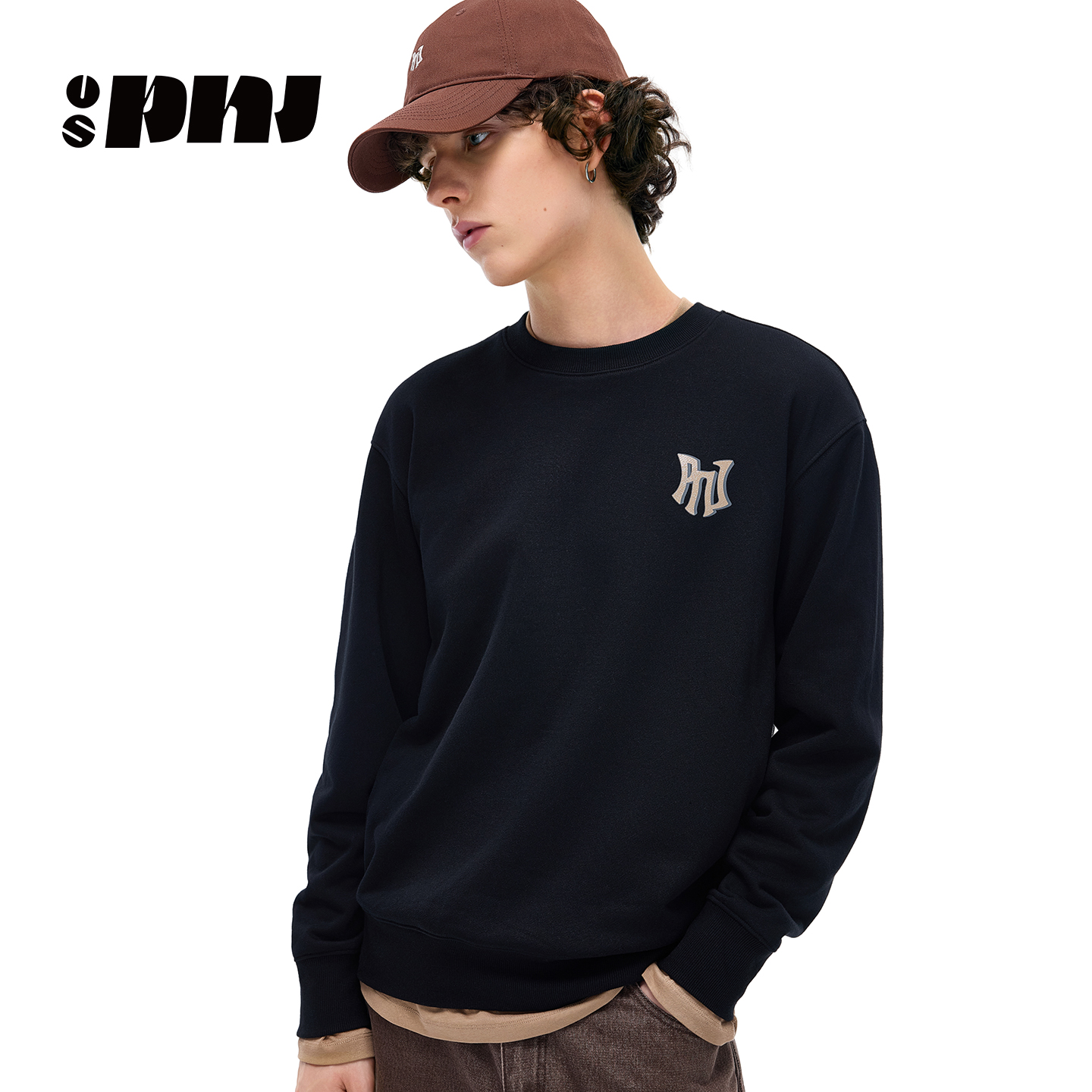 2025春季新款时尚百搭圆领卫衣