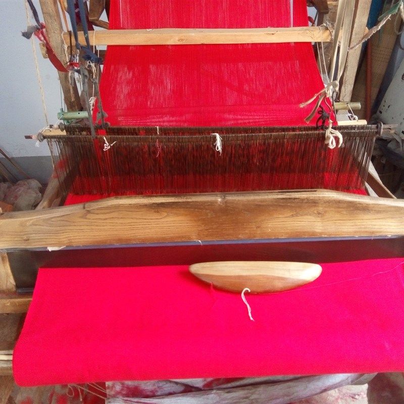 手工老土布加厚老粗布纯棉床单凉席定做被套床笠婴儿床垫结婚用喜