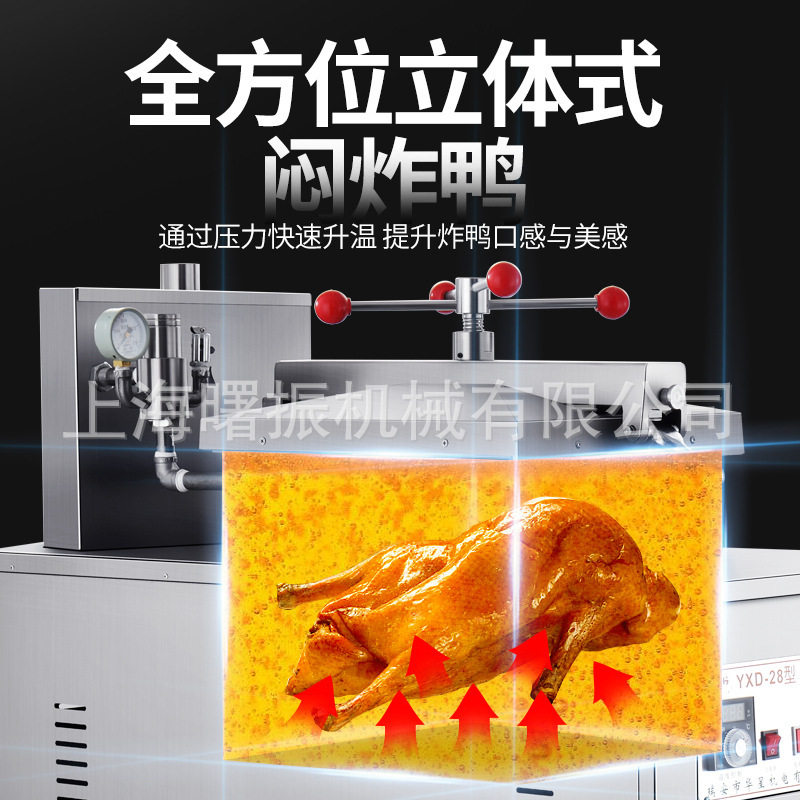 炸鸭炉 香酥鸡醉仙鸭高压炸锅电热不锈钢食品油炸炉 现货,厨房电器,其他商用厨电,淘宝优惠券,粉丝福利购,淘宝优惠卷