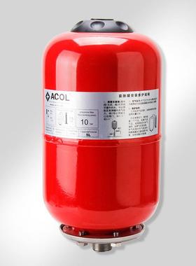 ACOL安巢12L-24L立式蓬胀罐定压罐水箱稳压罐不锈钢法兰热泵配套