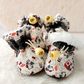 子防水防滑防掉脚套泰迪贵宾比熊博美雪纳瑞加绒鞋 宠物狗狗冬季 鞋