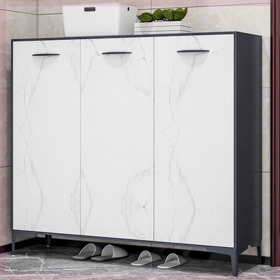 带锁鞋柜门口家用门外走廊密码锁储物柜户外过道钢制室外防盗柜子