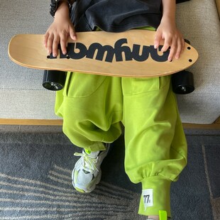 休闲韩版 夏季 长裤 儿童防蚊裤 宝宝T恤潮绿色 童装 宽松薄款 男童套装