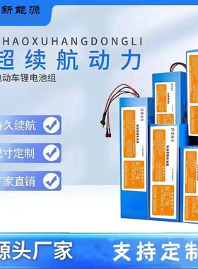 36v48v电动车锂电池48v12AH36V滑板车代驾动力电池48v20ah锂电池