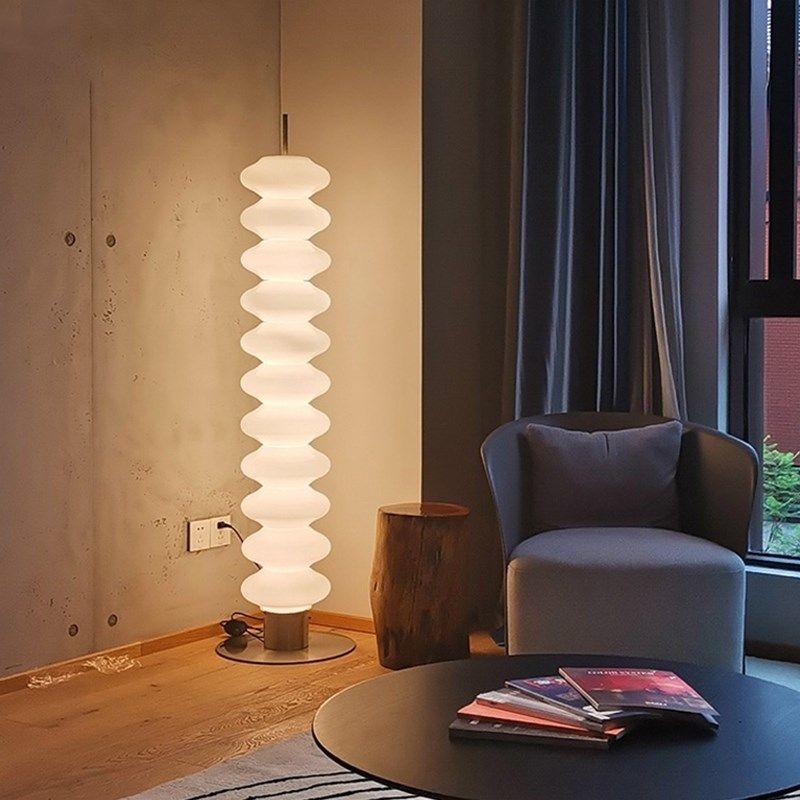 落地灯客厅沙发旁边简约现代算珠设计葫芦家用台灯立式摄影装饰灯,家装灯饰光源,置物功能落地灯,淘宝优惠券,粉丝福利购,淘宝优惠卷