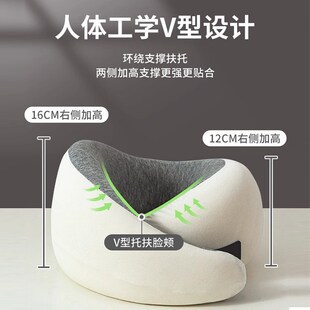 鸵鸟u形枕头颈枕护颈U型枕旅游坐车脖子靠枕睡觉飞机便携式旅行枕