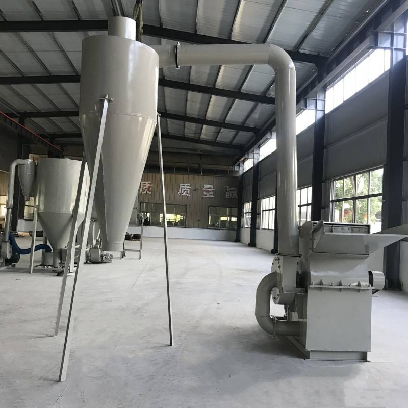 木材废纸箱粉碎机稻壳自吸磨粉机锯末木屑颗粒可调竹木树枝削片机