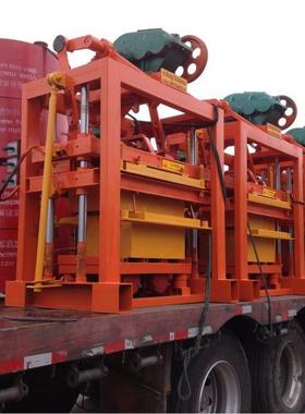 胜亚砖机 QTJ4-40 空心砖机 hollow block machine 水泥砖机