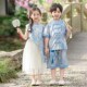 套装 六一儿童毕业演出服男童汉服夏季 唐装 女童国风连衣裙时尚 新款