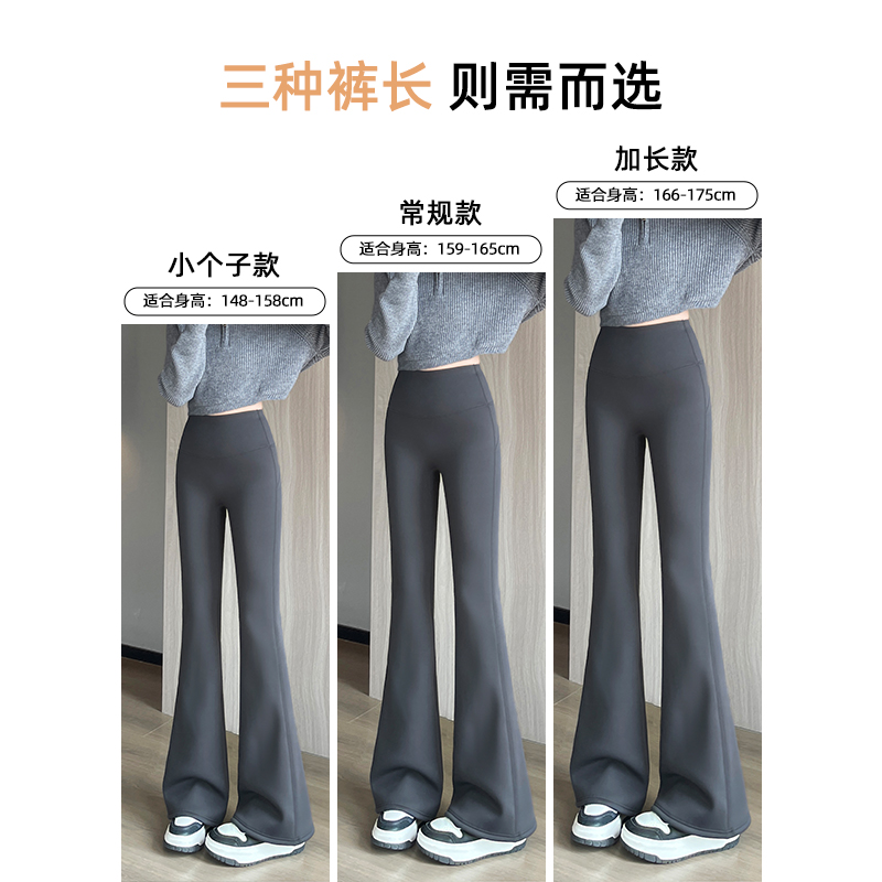 猫人紫色微喇鲨鱼裤女外