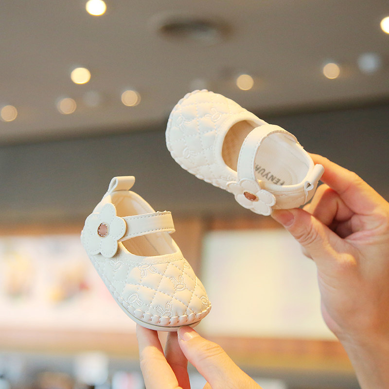 秋季0-6-12月婴儿鞋软底一岁女宝宝学步鞋韩版婴幼儿公主鞋子春秋,童鞋/婴儿鞋/亲子鞋,婴儿步前鞋/袜鞋,淘宝优惠券,粉丝福利购,淘宝优惠卷