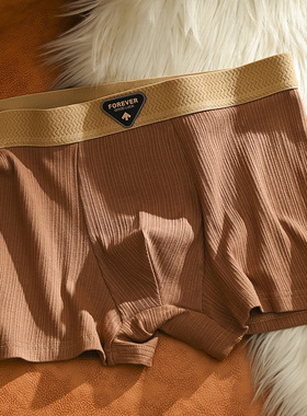 【下单立减50】男士内裤男纯棉10A变裆平角裤男生四角裤_WH