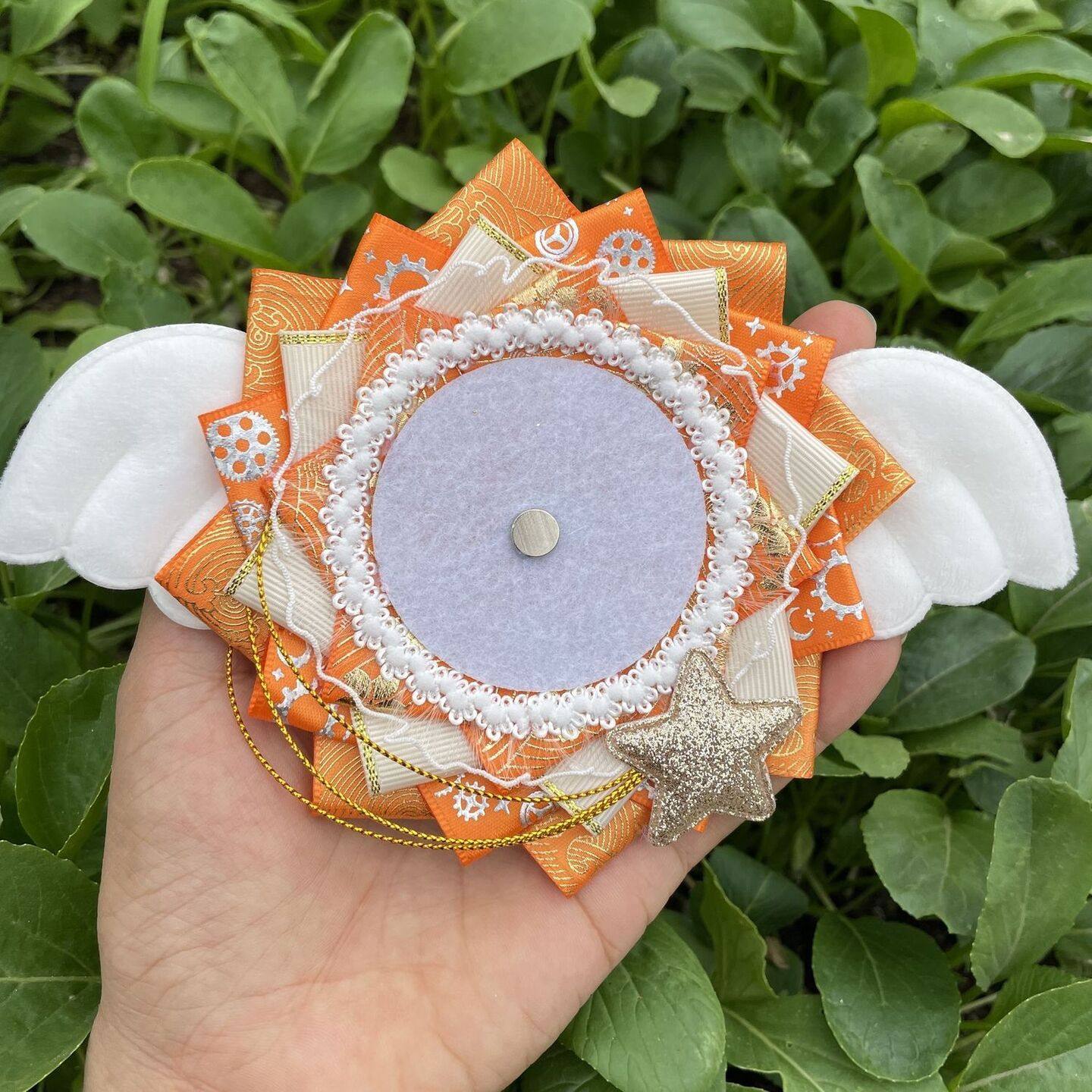 白菜价吧唧托原创橙色系猫耳徽章托谷子谷美痛包装饰物华丽吧唧托,模玩/动漫/周边/娃圈三坑/桌游,谷美,淘宝优惠券,粉丝福利购,淘宝优惠卷