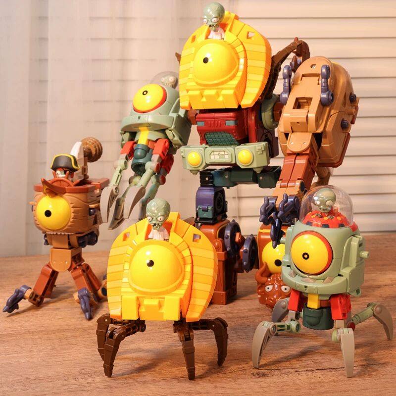 植物大战僵尸玩具全套的机甲巨人机器人向日葵仙人掌玉米加农炮座,玩具/童车/益智/积木/模型,仿真/动物玩偶,淘宝优惠券,粉丝福利购,淘宝优惠卷