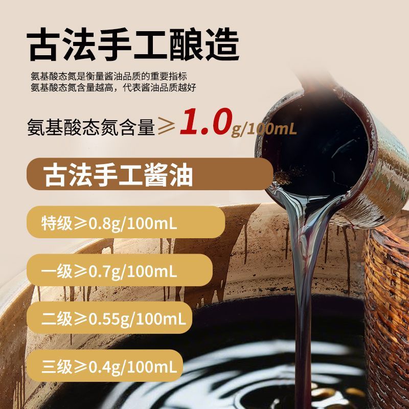 巧媳妇365天0添加酱油古法手工200ml老品牌老式传统大缸纯粮酿造