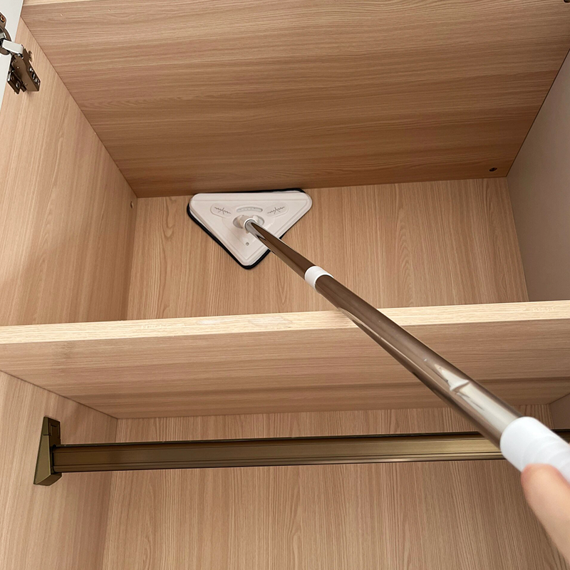 三角拖把擦柜子擦玻璃神器打扫天花板灰尘清洁家用擦窗户小拖把