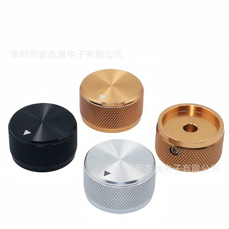 高档 实心 铝合金30X17 音响功放胆机音量调节旋钮 电位器旋钮帽,电子元器件市场,电位器,淘宝优惠券,粉丝福利购,淘宝优惠卷