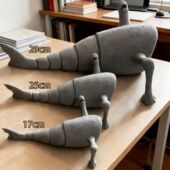 大号食海者玩具3D打印深海迷航巨兽模型关节可动摆件吞海者模型男