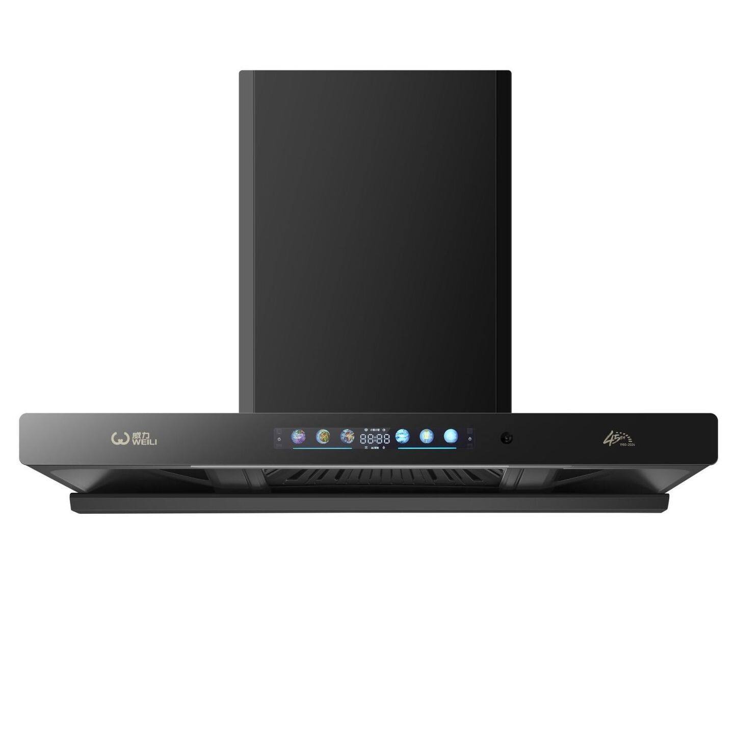 新款威力抽油烟机厨房家用三腔大吸力静音清洗顶吸式小户型油烟机