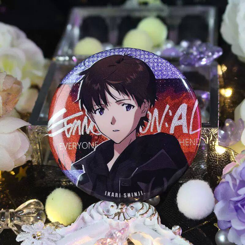 原创EVA新世纪福音战士双闪吧唧明日香绫波丽官方图马口铁徽章,模玩/动漫/周边/娃圈三坑/桌游,动漫徽章/立牌,淘宝优惠券,粉丝福利购,淘宝优惠卷