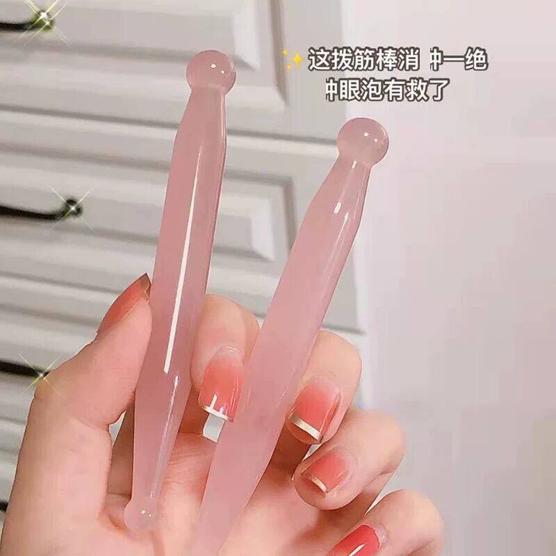 消仲一绝！树脂拨筋棒美容棒点穴笔按摩眼部专用脸面部通用刮痧板