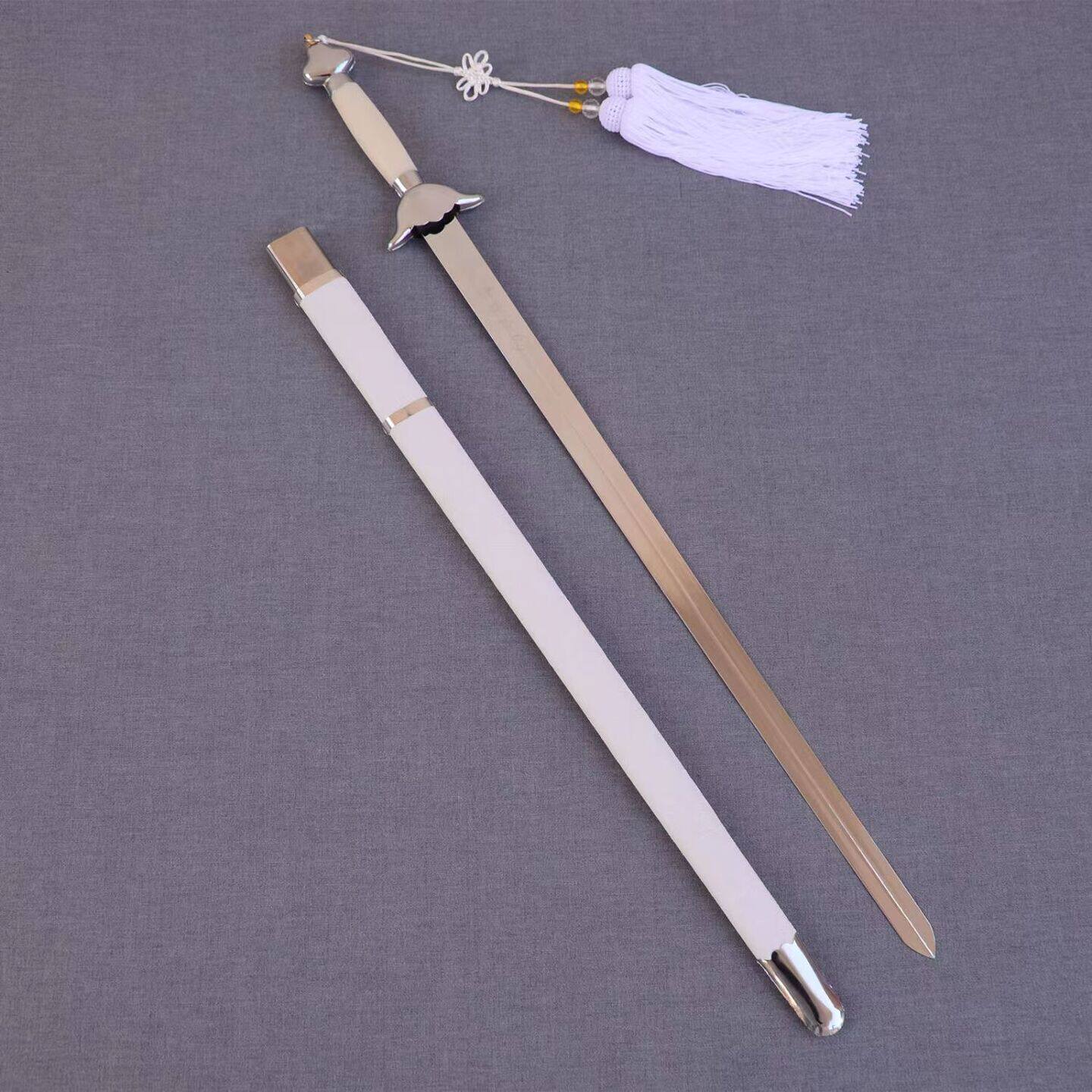 太极剑女式软剑太极剑软剑响剑武术表演剑健身晨练古风拍照舞蹈成