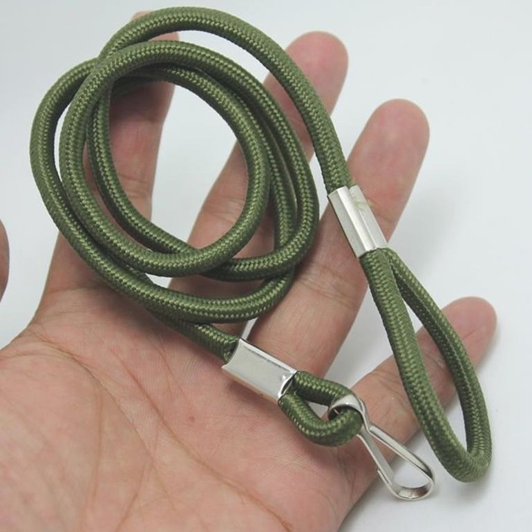 老式军绿迷钥匙绳尼龙绳钥匙带怀旧钥匙链登山绳男士摩托车绳