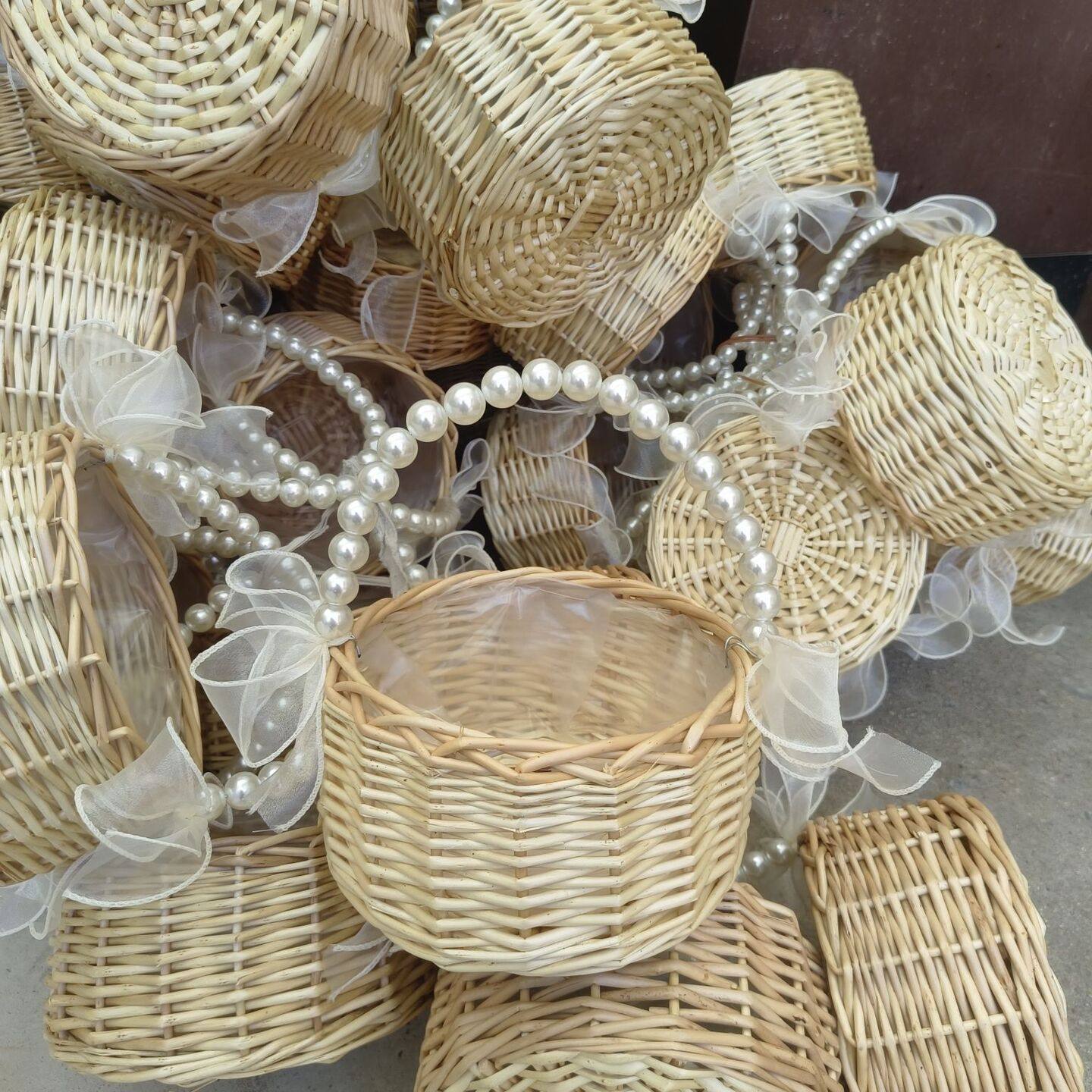 母亲节果篮手提珍珠篮满月结婚伴娘生日活动伴手礼小花篮婚礼篮,节庆用品/礼品,伴手礼,淘宝优惠券,粉丝福利购,淘宝优惠卷