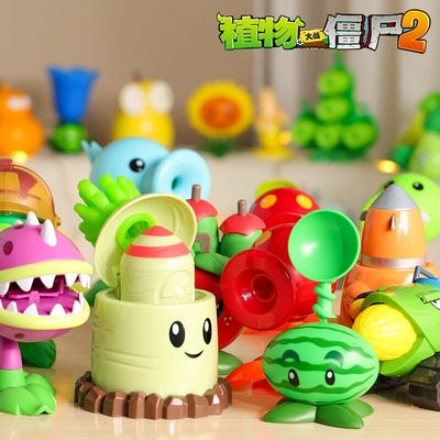 植物大战僵尸豌豆大家族寒冰抛射炮弹男孩新款大号单个儿童玩具