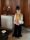 儿童国风盘扣背心坎肩女孩洋气套装 女童拜年服新中式 马甲秋冬新款