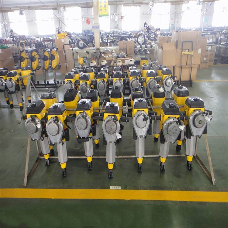 手柄省力手提式凿岩机 铁路养护汽油破碎机 BH23内燃破碎镐