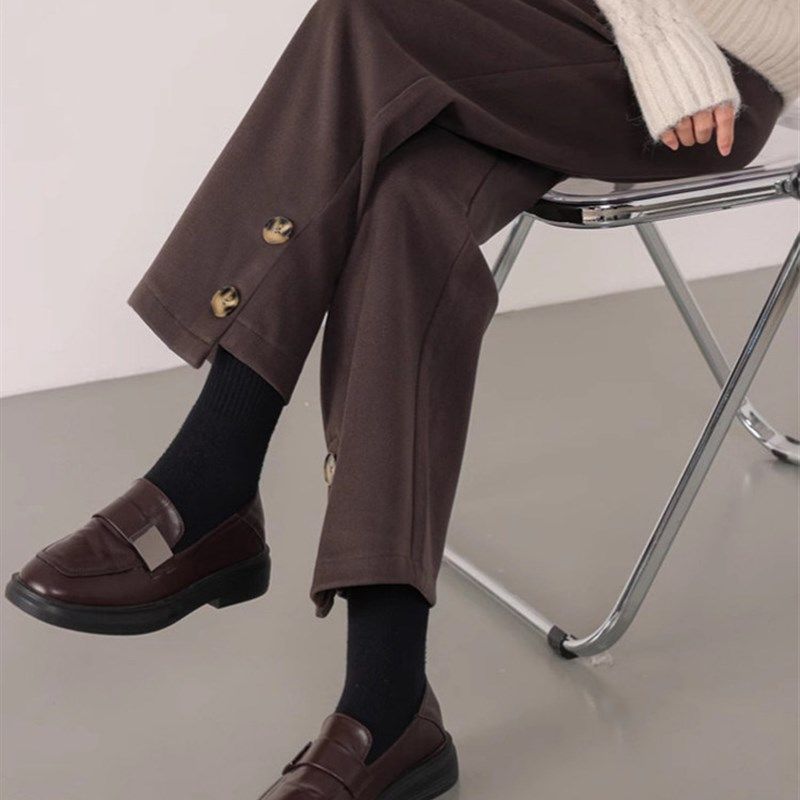 秋冬加绒孕妇直筒裤休闲时尚孕妇毛呢裤宽松孕妇九分裤春秋装加厚,孕妇装/孕产妇用品/营养,孕妇休闲裤,淘宝优惠券,粉丝福利购,淘宝优惠卷