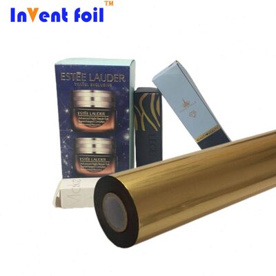 INVENT FOIL哑金烫金膜纸塑通用触感膜烫印性广电化铝烫金纸