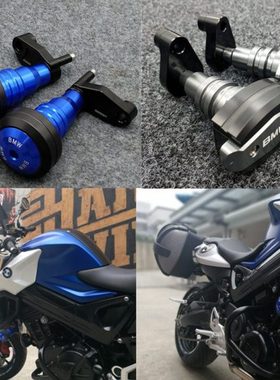 适用S1000RR S1000R  F800R 改装铝合金保险杠保护杆防摔球