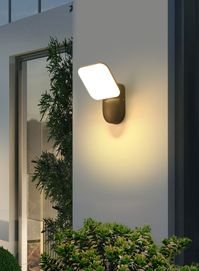 户外防水壁灯庭院灯过道楼梯灯酒店创意外墙led室外20W露台射灯