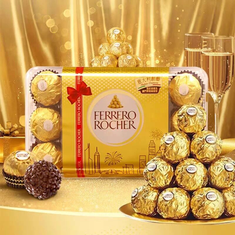 费列罗榛果威化巧克力礼盒30粒