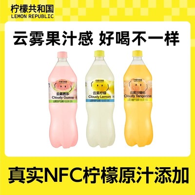 聚餐畅饮柠檬共和国气泡果饮1.25