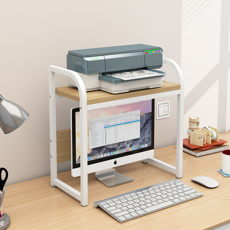 电脑增高架子隔板层架办公室显示器架印表机放置柜桌面托架置物架,住宅家具,搁板/置物架/家用陈列架,淘宝优惠券,粉丝福利购,淘宝优惠卷
