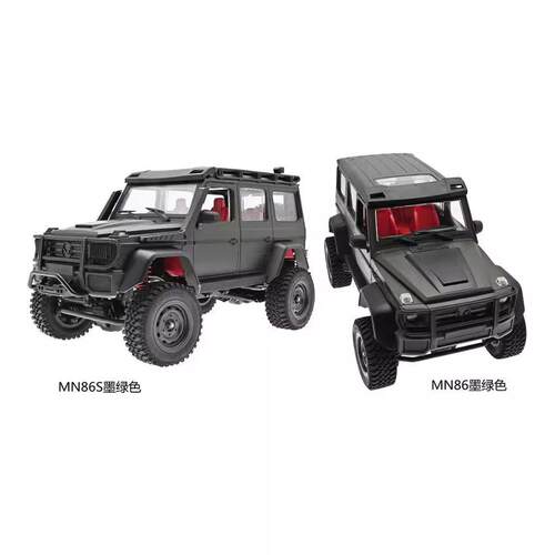 MN86S全比例1:12大G四驱攀爬车G500升级款4*4整RCCAR遥控玩具
