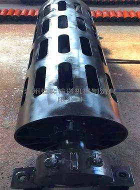 供应包胶滚筒传动改向滚筒矿山机械输送机包胶改向滚筒