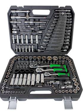 150件套筒棘轮扳手套装机修修车工具大飞中飞小