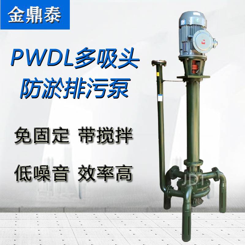 多吸头排污泵 立式排污泵 电站排污泵 电厂排污泵 多吸头防淤排污