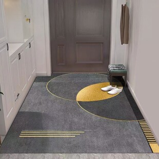 进门地垫入户门垫子门口卧室地毯家用耐脏轻奢可裁剪吸水厨房脚垫