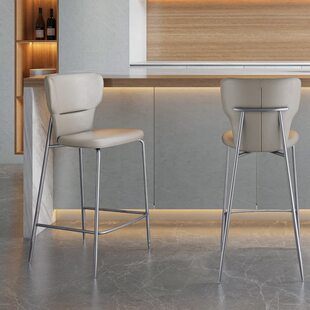高脚凳子家用简约酒吧椅设计师款 轻奢吧台凳子网红岛台椅商用779