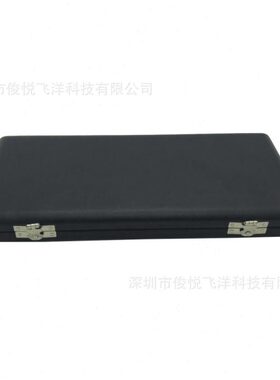 厂家萨克斯哨片 10只装PU革巴松哨片盒 黑色 乐器配件
